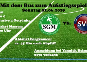 Mit dem Bus zum Aufstiegsspiel