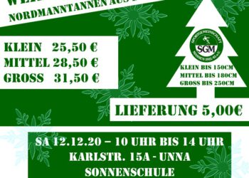 Massener kaufen ihren Baum bei der SGM