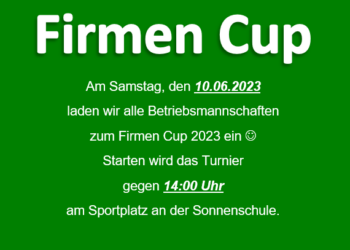 Einladung FirmenCup 2023