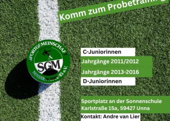 Wir suchen dich! Mädchenfußball bei der SG Massen