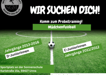 Wir suchen dich! Mädchenfußball bei der SG Massen