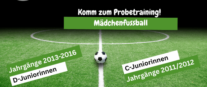 Wir suchen dich! Mädchenfußball bei der SG Massen